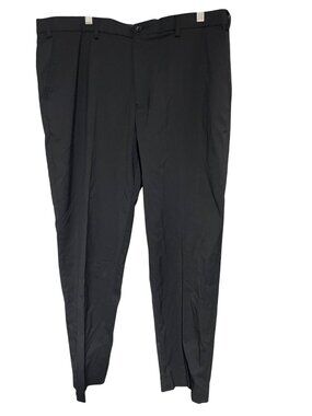Daniel Hechter Paris Mens Black Dress Pants W40 x L30 Office Business Casual